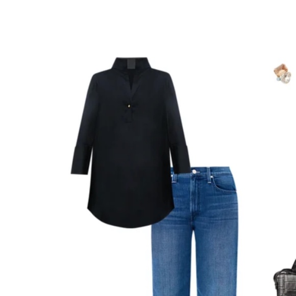 Tuckernuck Black Willow Blouse NWT - Picture 3 of 4